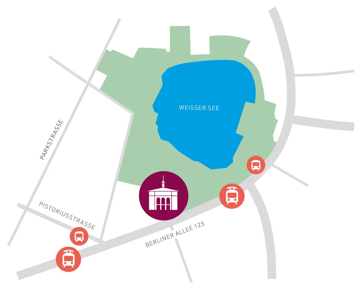 ÖPNV Haltestellen in der Nähe des Veranstaltungsortes